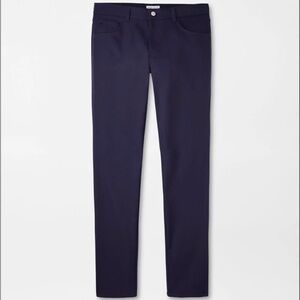 Peter Millar Deep Blue eb66 Performance 5 Pocket Pant  Golf Travel
